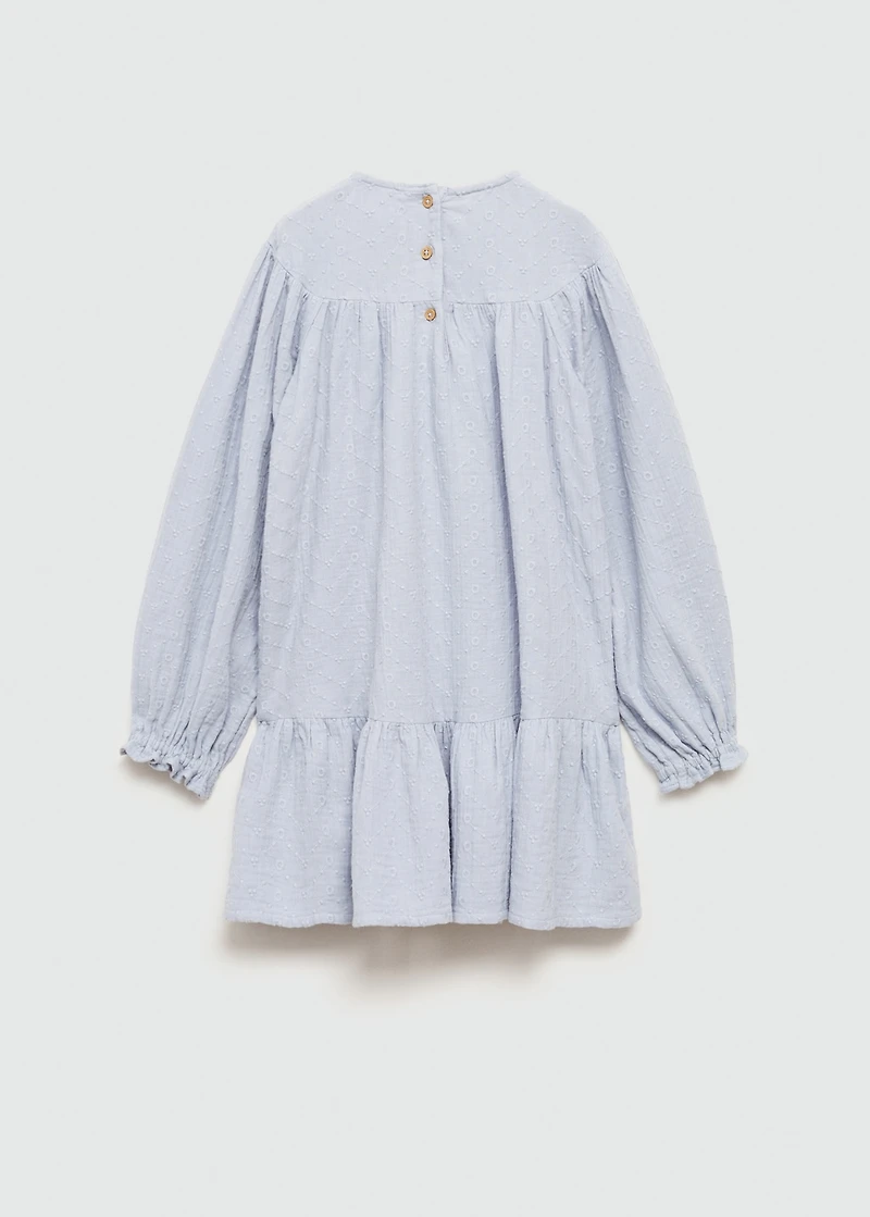 Embroidered detail dress