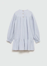 Embroidered detail dress