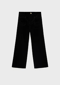 Pockets corduroy pants
