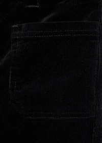 Pockets corduroy pants