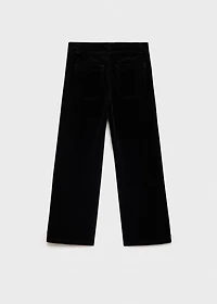 Pockets corduroy pants