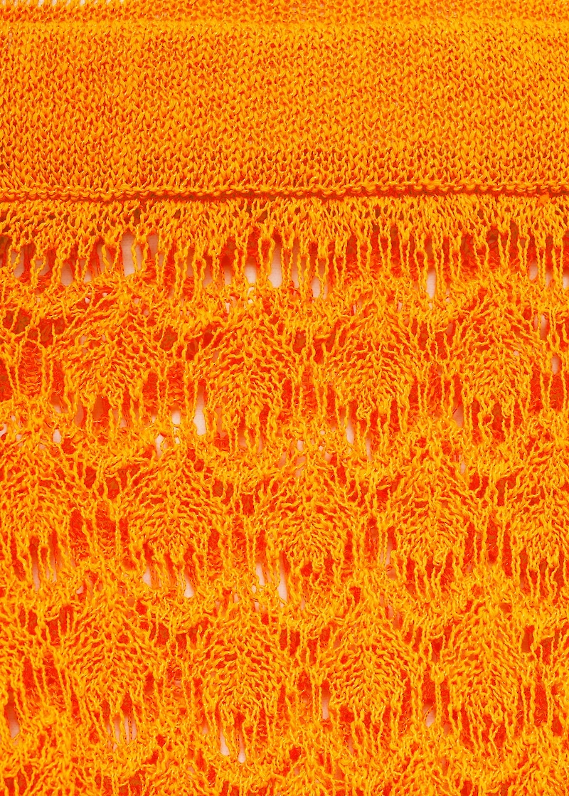 Crochet flared pants