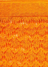 Crochet flared pants