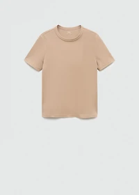 Short-sleeved cotton t-shirt