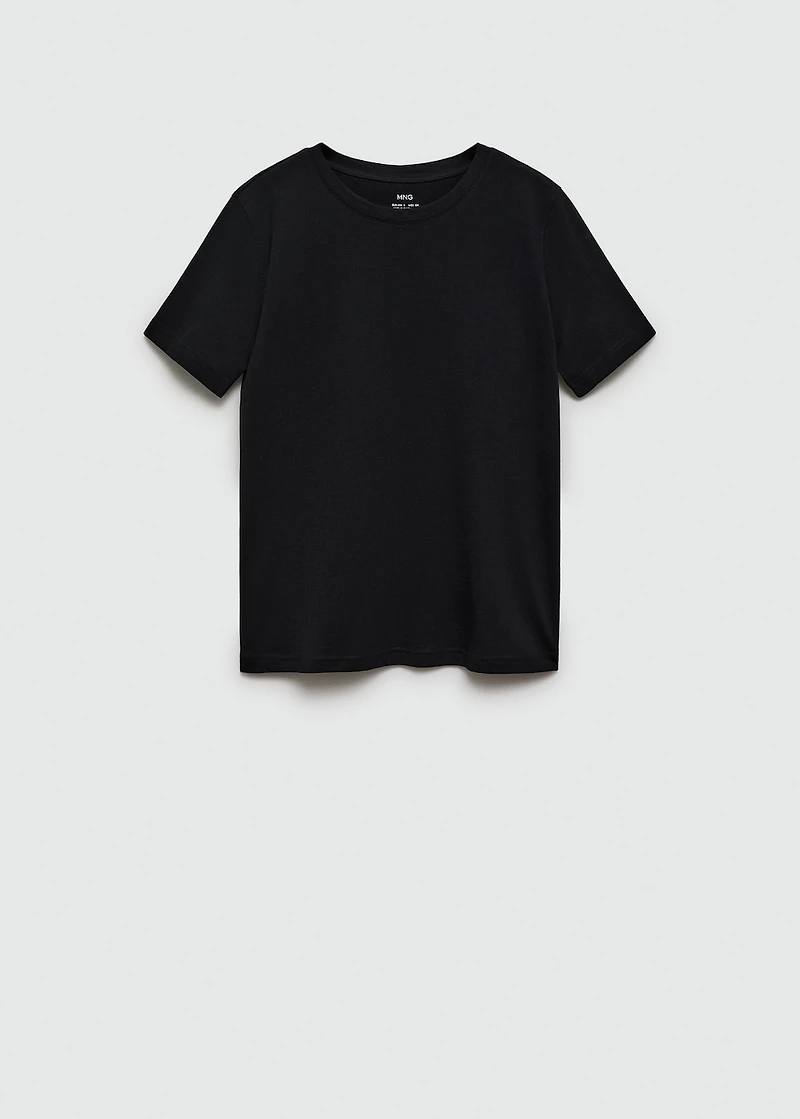 Short-sleeved cotton t-shirt