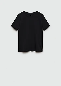 Short-sleeved cotton t-shirt