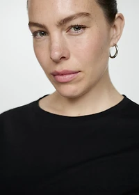 Short-sleeved cotton t-shirt