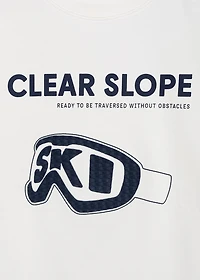 Printed long sleeve t-shirt