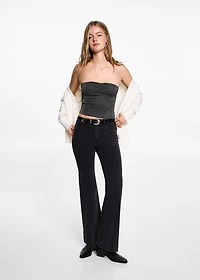 Lurex crop top
