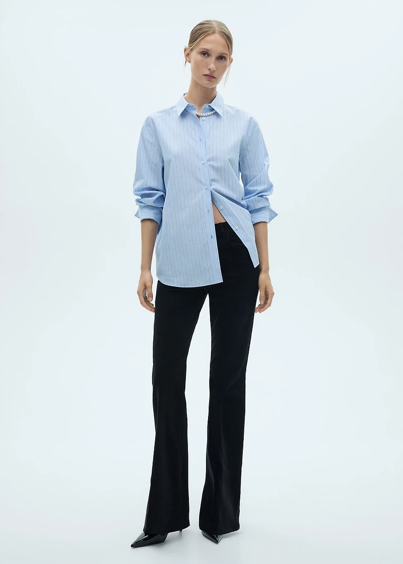 Violeta flared corduroy pants