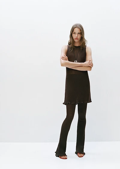 Heeled sandals with strap and buckle