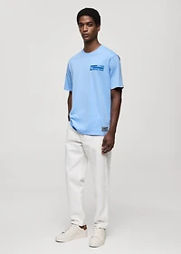 100% cotton printed t-shirt