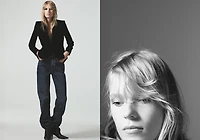 Structured velvet blazer