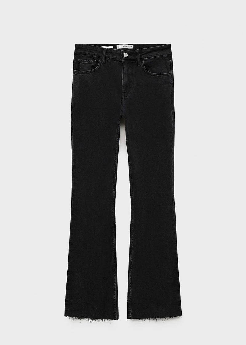 Fiona flared mid-rise jeans