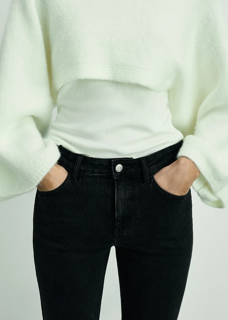 Fiona flared mid-rise jeans