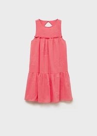 Embroidered detail dress