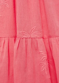 Embroidered detail dress