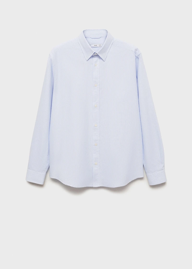 100% cotton kodak striped shirt