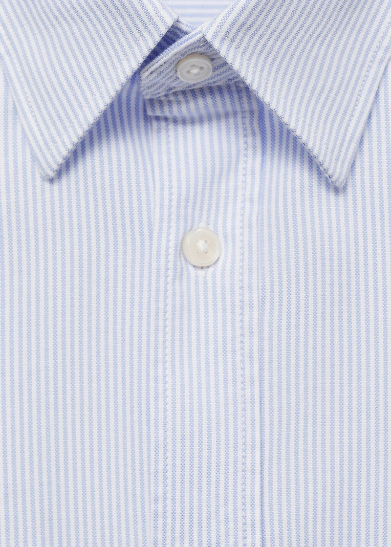 100% cotton kodak striped shirt