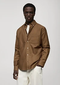 100% cotton Oxford shirt