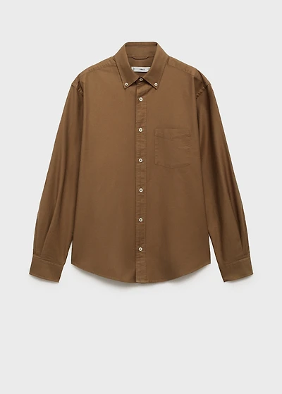 100% cotton Oxford shirt