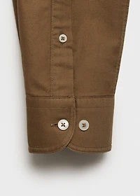 100% cotton Oxford shirt