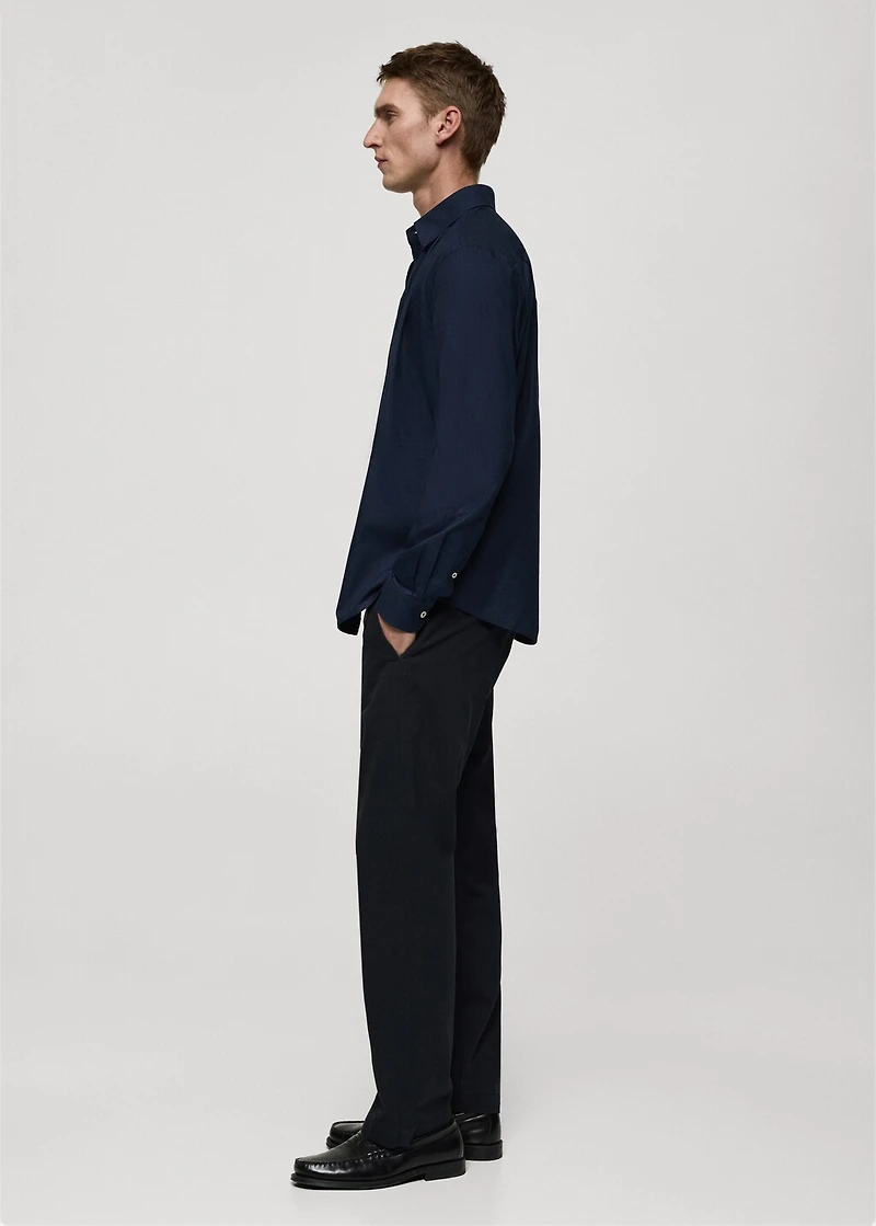 100% cotton Oxford shirt