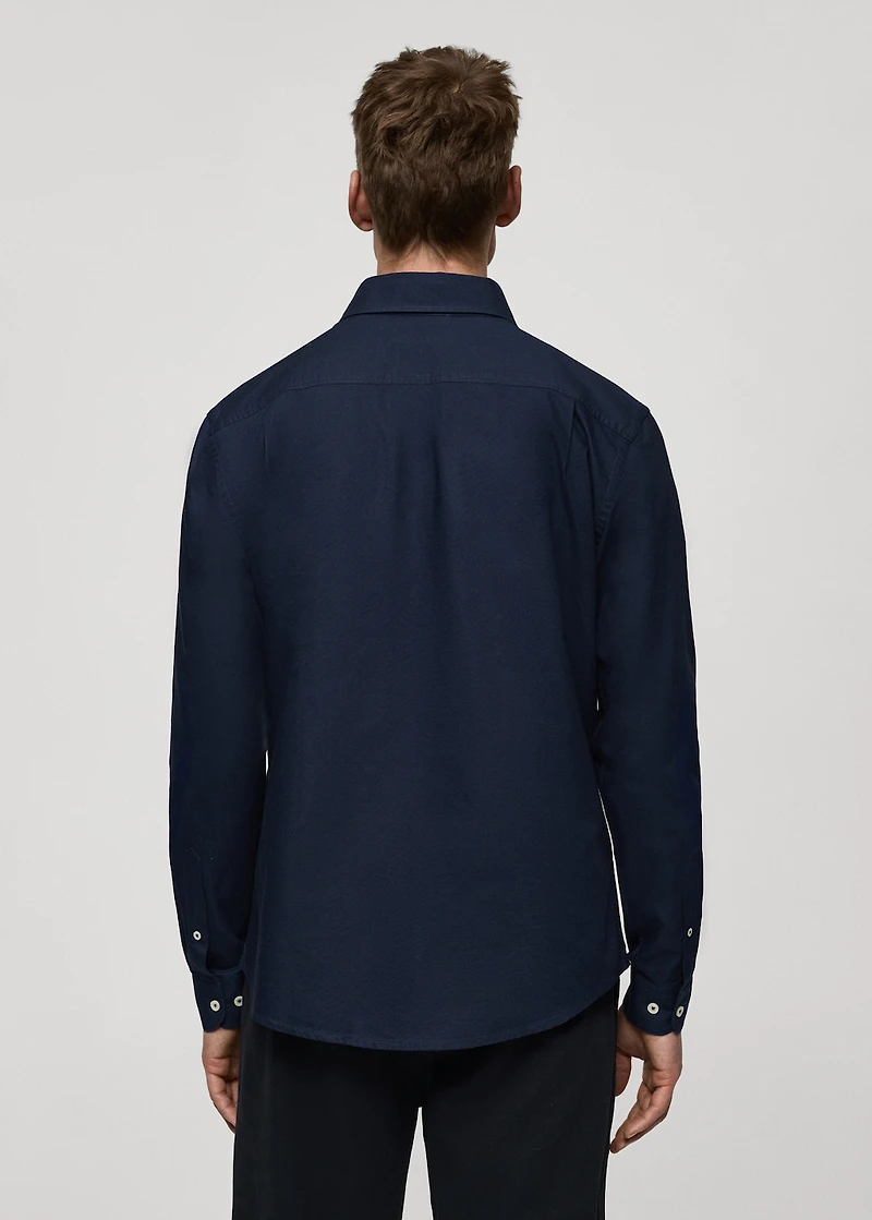 100% cotton Oxford shirt