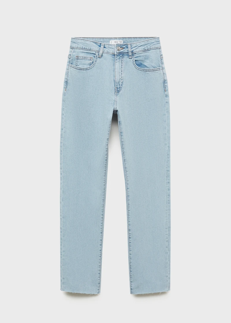 Straight fit jeans