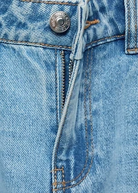 Tie-dye straight jeans