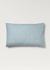 Cotton percale printed children's pillowcase 50x75 cm