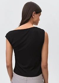 Shoulder detail T-shirt