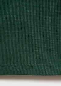 Regular-fit textured t-shirt