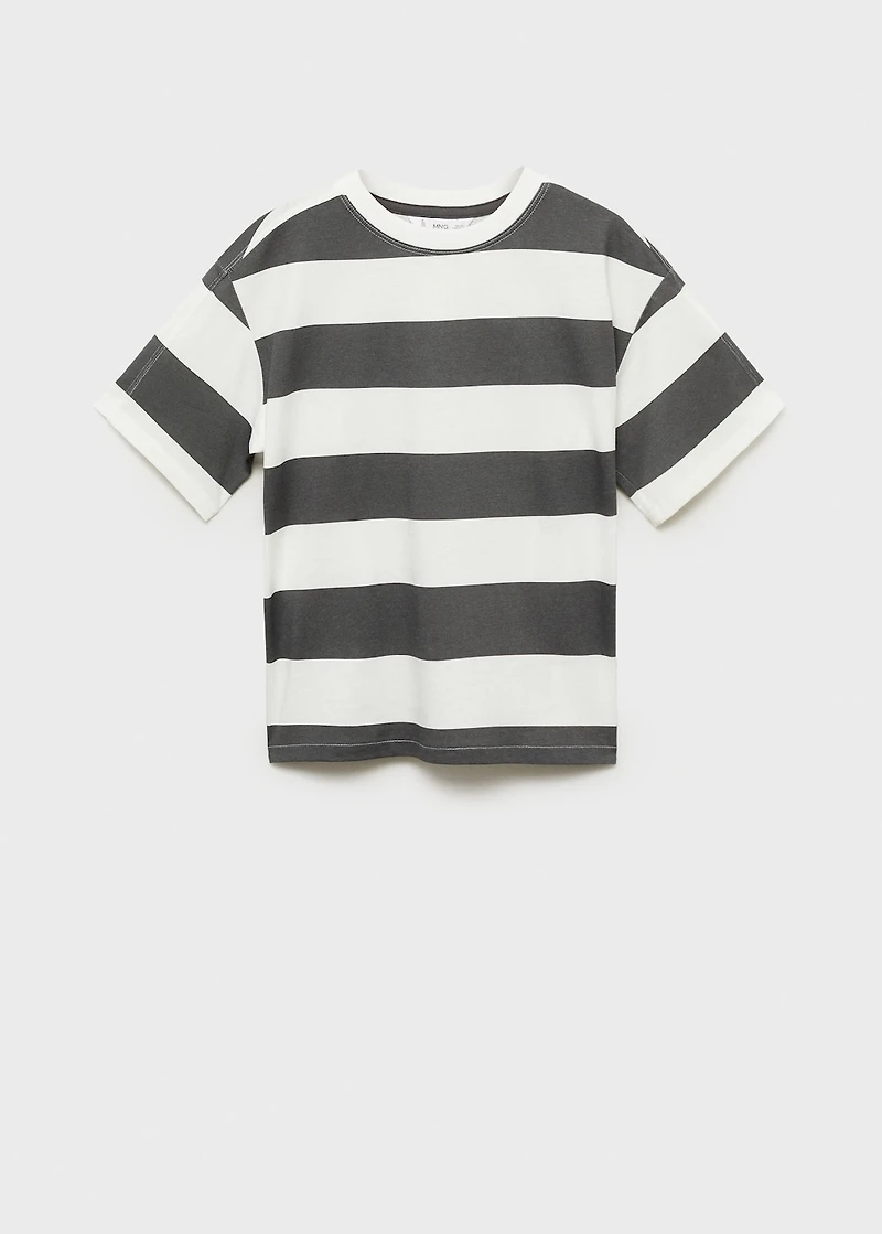 Striped cotton T-shirt