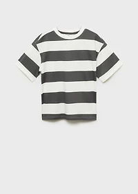 Striped cotton T-shirt