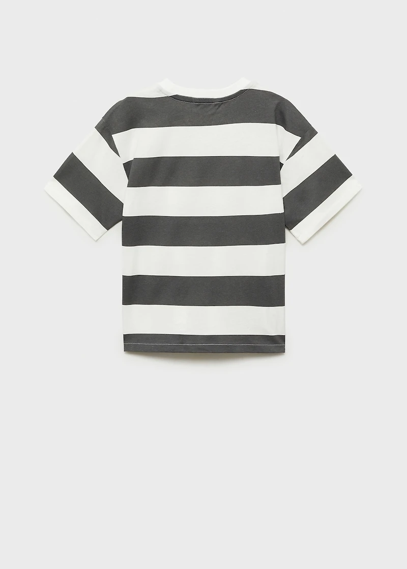 Striped cotton T-shirt