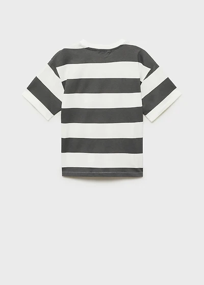 Striped cotton T-shirt