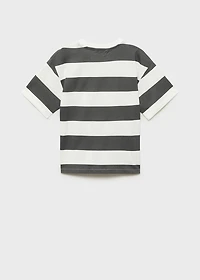 Striped cotton T-shirt