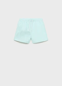 Seersucker striped swimsuit