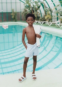 Multi-striped swimsuit