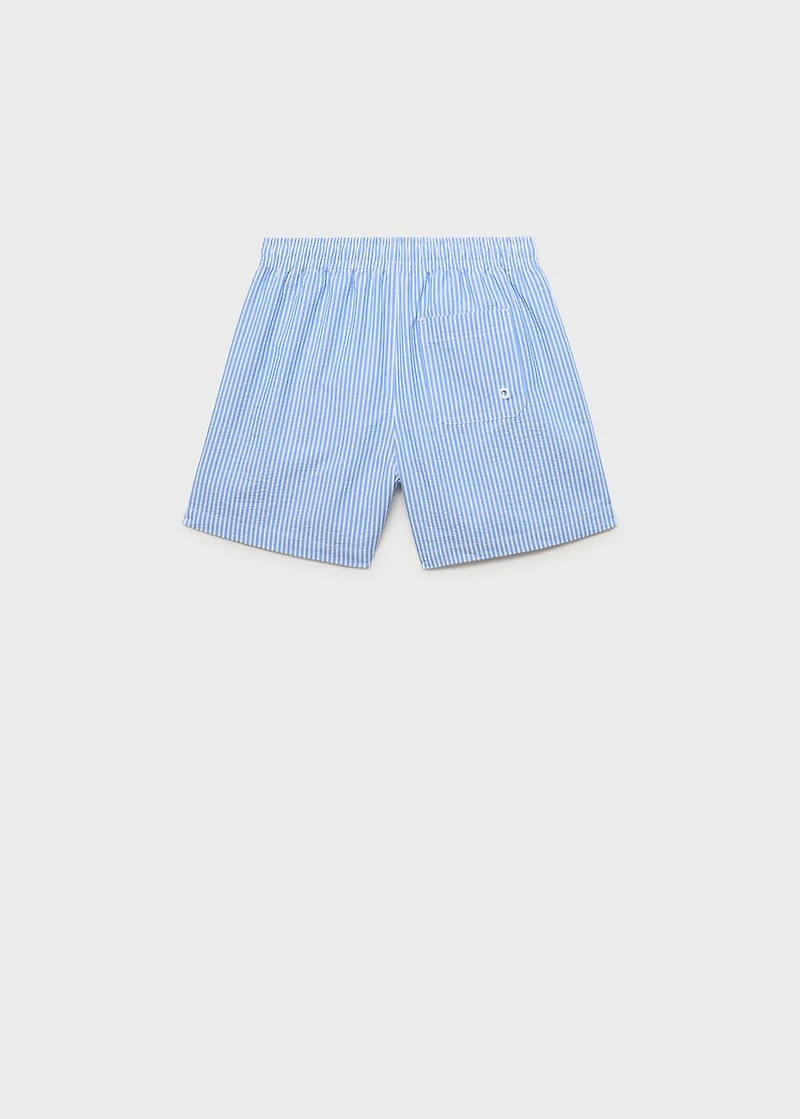 Multi-striped swimsuit