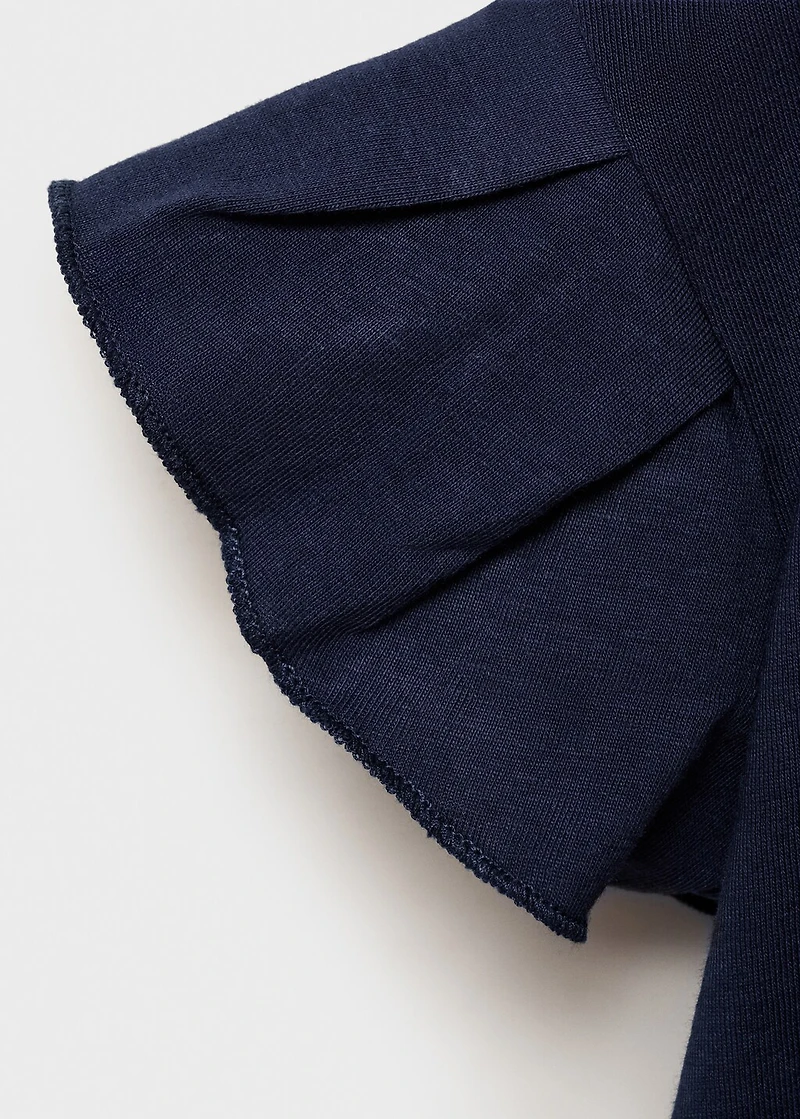 Short-sleeved cotton t-shirt