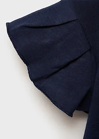 Short-sleeved cotton t-shirt