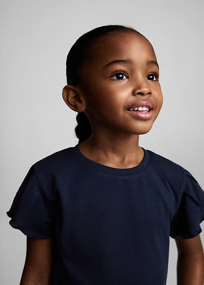 Short-sleeved cotton t-shirt