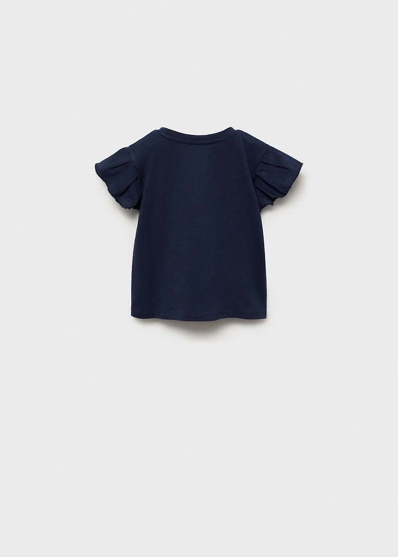 Short-sleeved cotton t-shirt