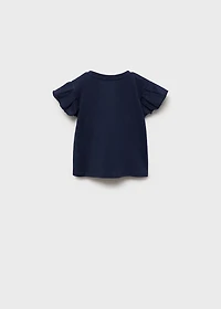 Short-sleeved cotton t-shirt