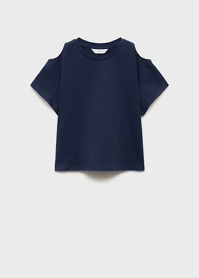 Cut-out t-shirt