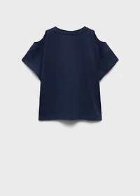 Cut-out t-shirt