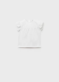 T-shirt with lace details