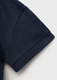 Embroidered detail T-shirt